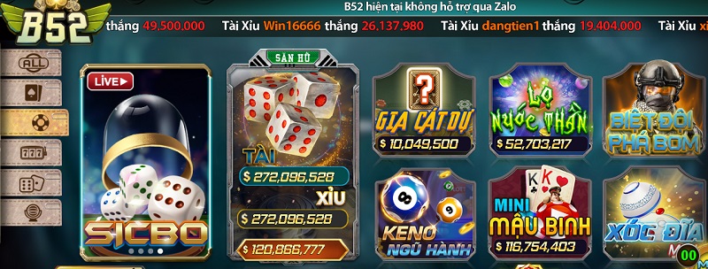 Cung cấp hàng chục sản phẩm cá cược thú vị