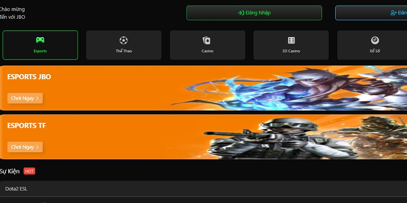 Nhà cái uy tín JBO với đẳng cấp game vượt trội nhất hiện nay