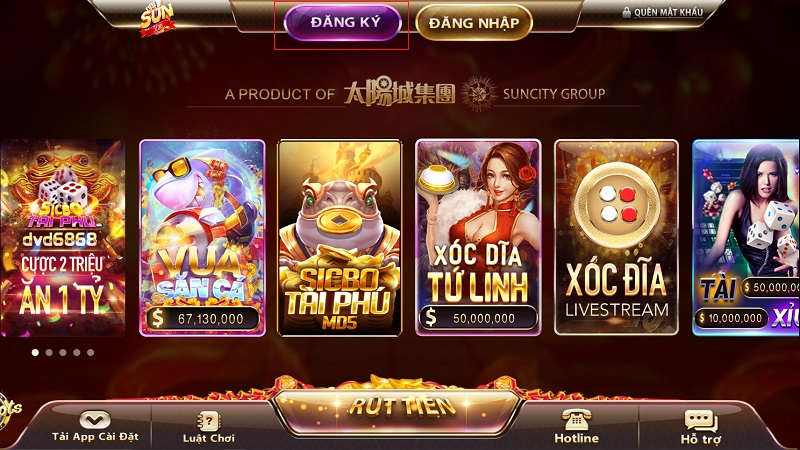 Trước khi đăng ký tài khoản Sunvin, người chơi cần chuẩn bị gì?