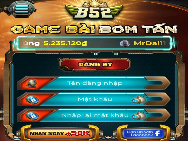 Nhập các thông tin chi tiết để đăng ký làm thành viên tại đây