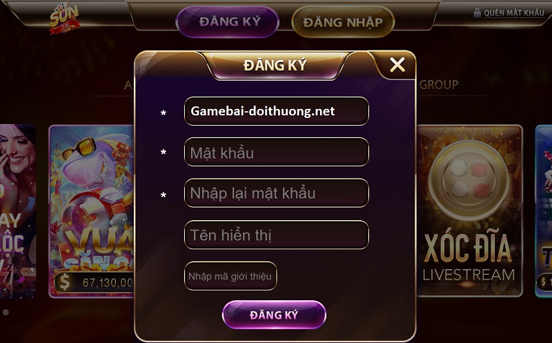 Hướng dẫn đăng ký Sunvin chỉ qua ba thao tác thực hiện đơn giản