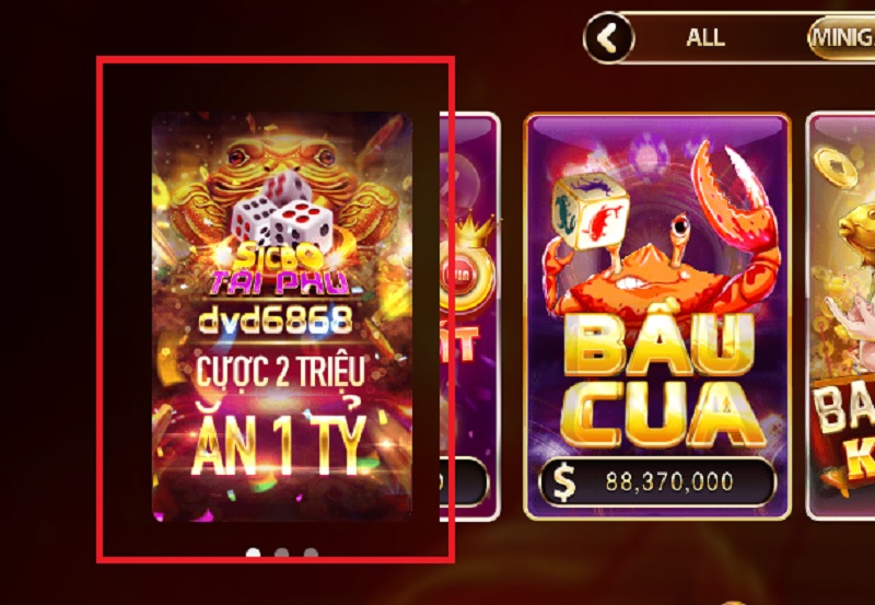 Ở mỗi đầu game sẽ có những chương trình khuyến mãi khác nhau