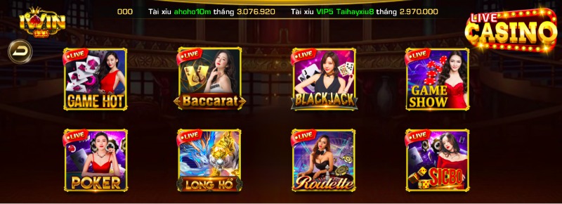 Live Casino minh bạch, công khai nên anh em có thể yên tâm khi chơi