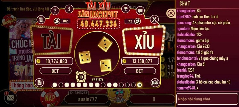 Mini Games Tài Xỉu tại cổng game Man Club