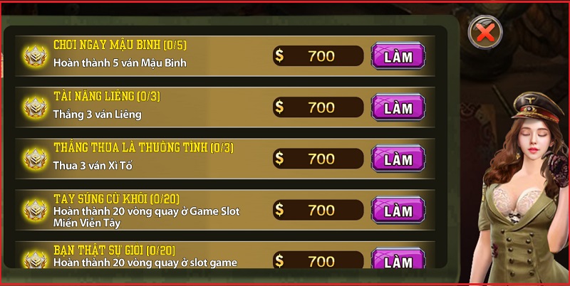 Mỗi ngày hoàn thành nhiệm vụ - Mỗi ngày tích tiền vào ví