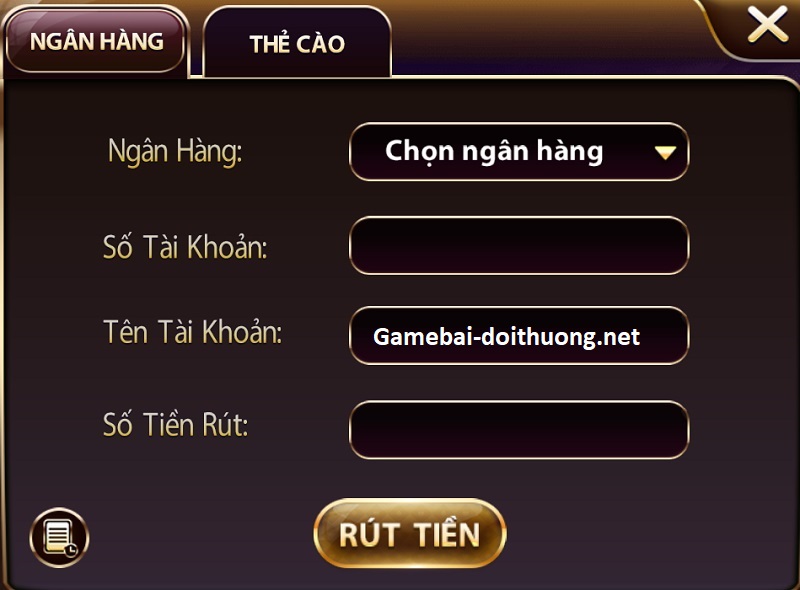 Hướng dẫn rút tiền nhanh nhất từ cổng game bài đổi thưởng Sunvin