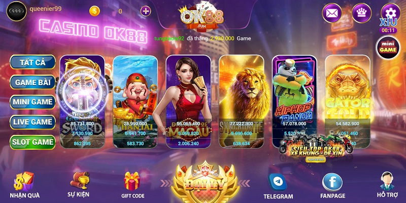Vì sao các sản phẩm game của OK88 hấp dẫn người chơi tham gia?