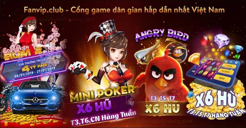 Tặng giftcode Fanvip club cho thành viên