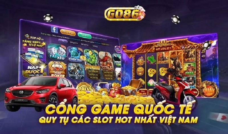 Tham gia game bài uy tín Go86