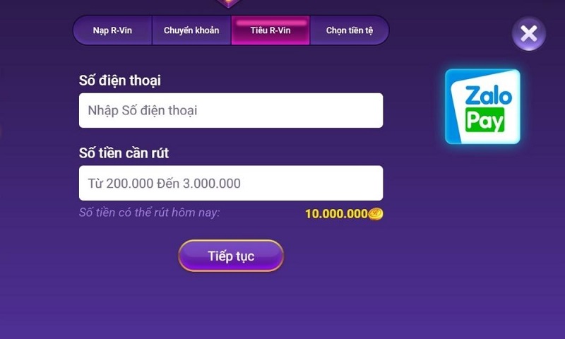 Hướng dẫn rút tiền R88 không mất phí