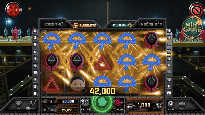 Cách chơi Squid Game tại game bài đổi thưởng Kingfun