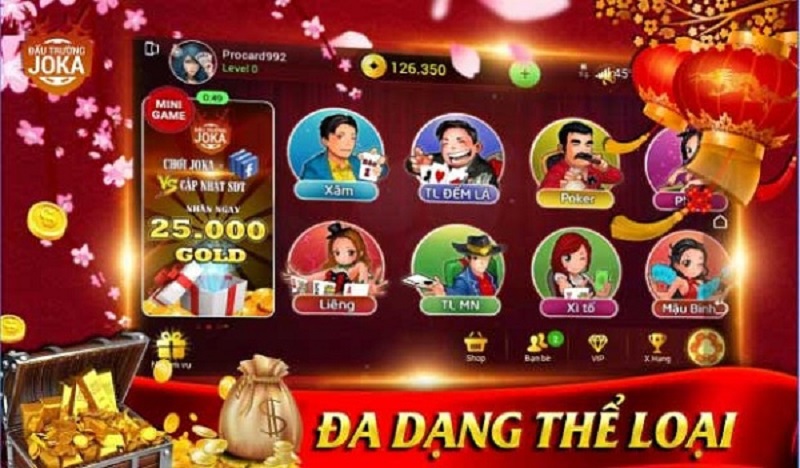 Đăng nhập chơi game Joka Club