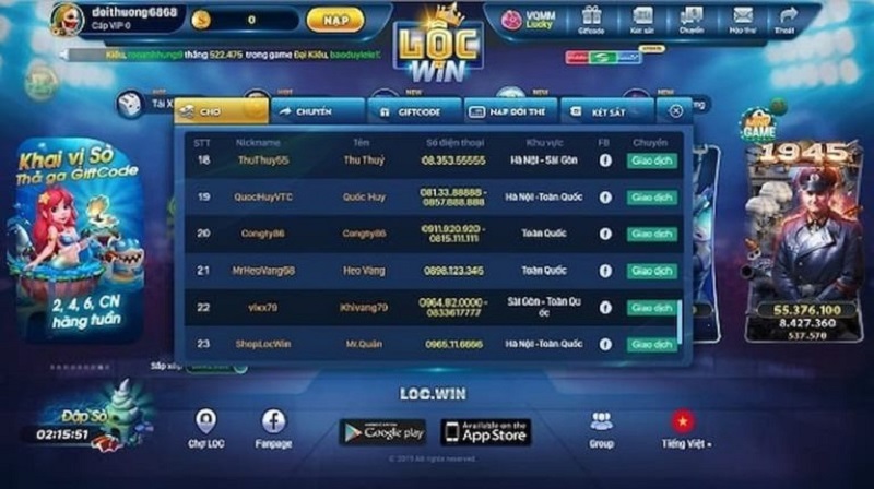 Tại sao nên lựa chọn chơi Xổ số tại cổng game bài nhiều người chơi Lộc Win