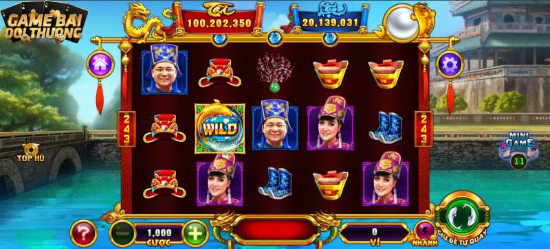 Giao diện lấy ý tưởng dự theo các vị Táo quân trong truyền thuyết