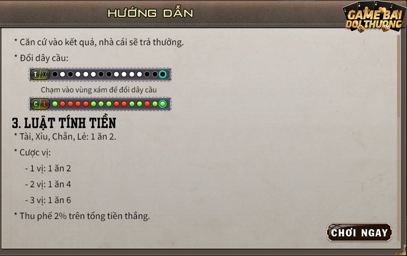 Hướng dẫn cách tính điểm của tựa game Tài Xỉu Trực Tuyến B52