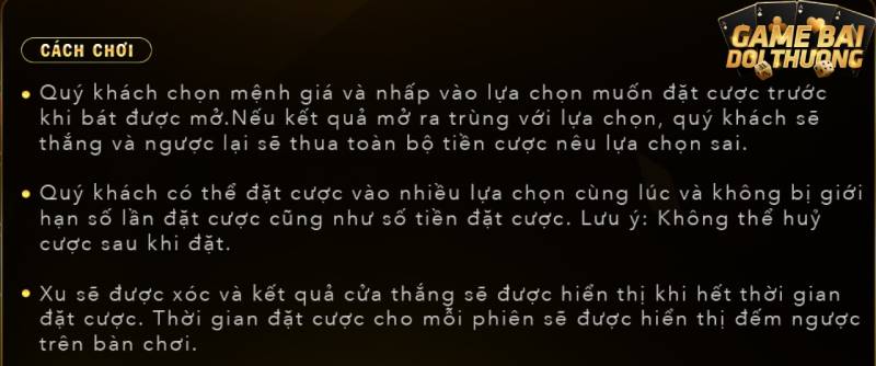 Hướng dẫn cách chơi Xóc đĩa livestream Go88 