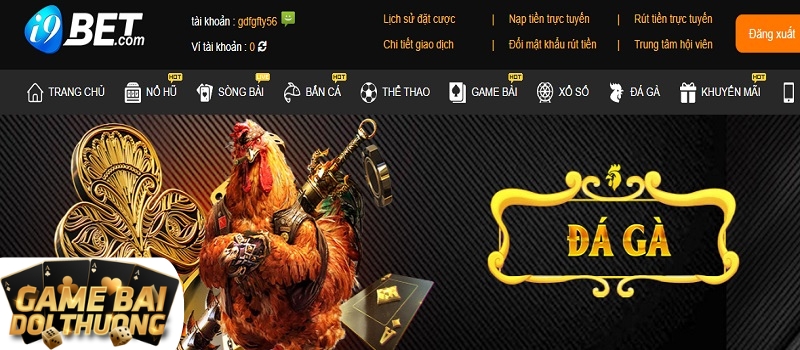 Bố cục giao diện bày trí siêu tiện lợi cho cược thủ