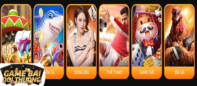 Kho game đa dạng và đầy đủ mọi thể loại