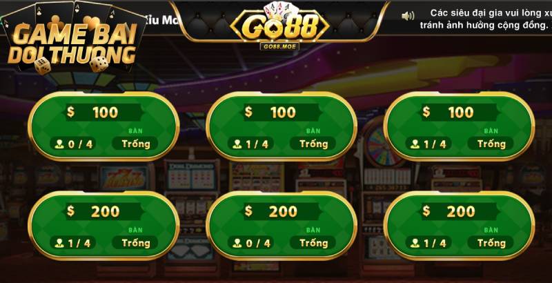 Lựa chọn bàn chơi phù hợp với mình