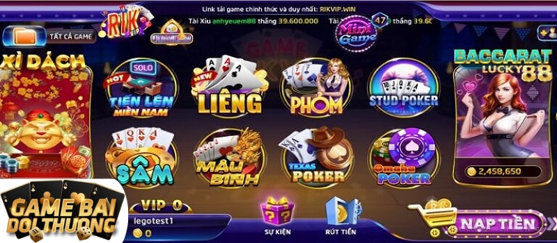 Luật chơi game đánh bài Mậu Binh Rikvip