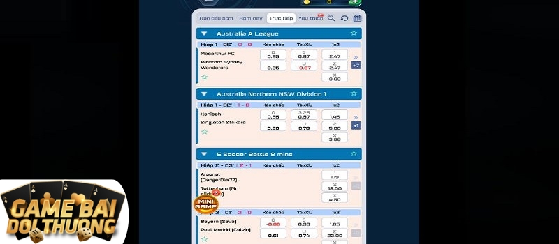 Sở hữu nhiều kèo thơm siêu chất lượng