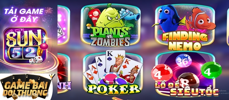 Ưu điểm nổi trội khi chơi minigame Finding Nemo Sun52