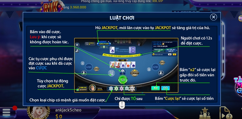 Mỗi vòng cược đều cần sự tính toán