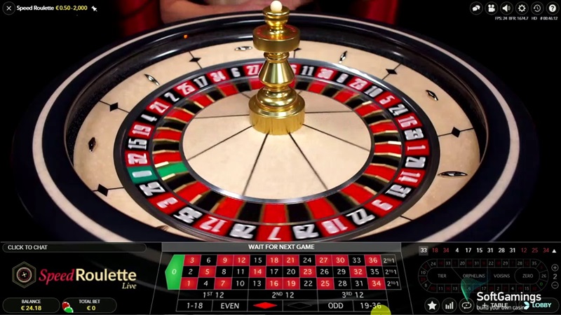 Đặt cược nhanh vào các ô Roulette